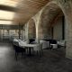 inner dark quartzite floor tile