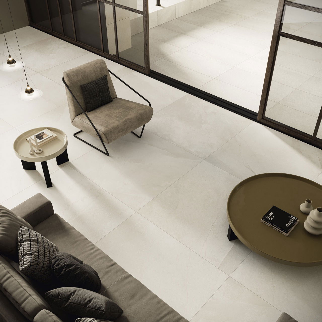 portraits stone porcelain tiles