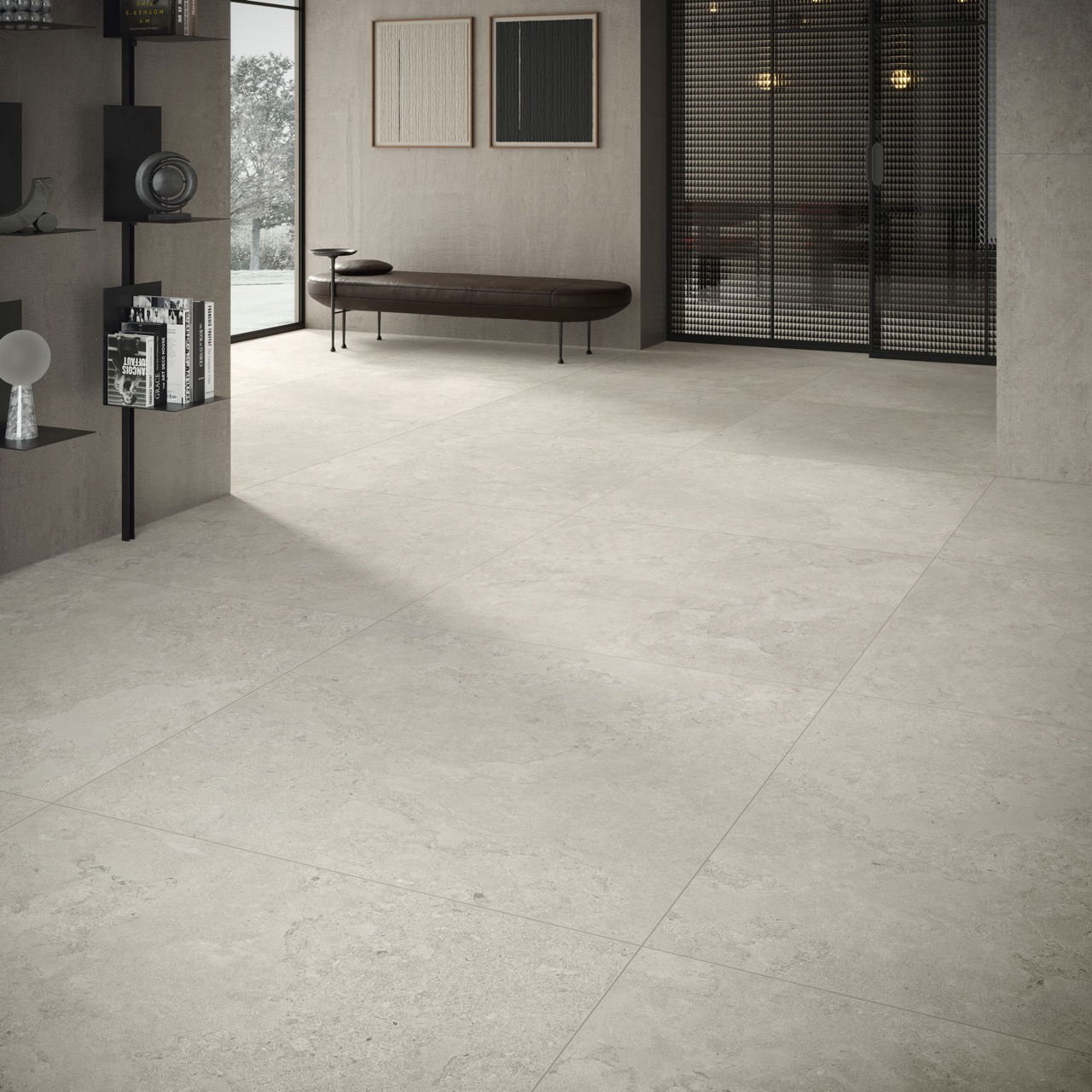 grey porcelain stone tile