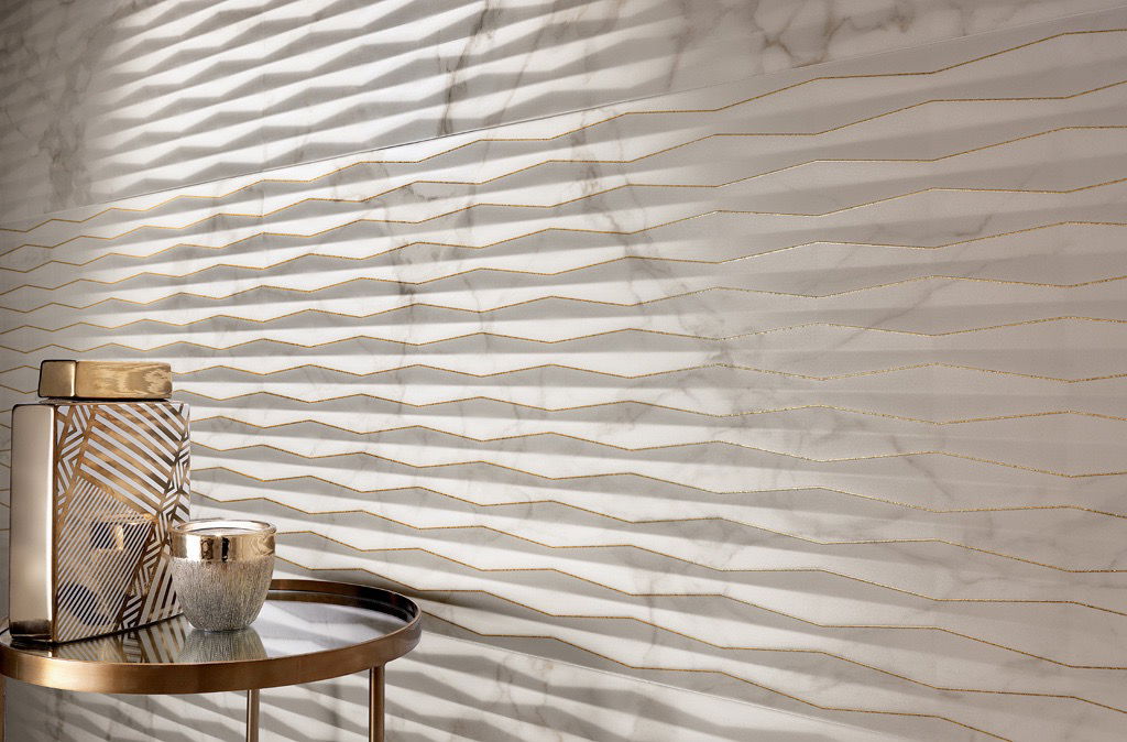 calacatta marble bathroom tiles