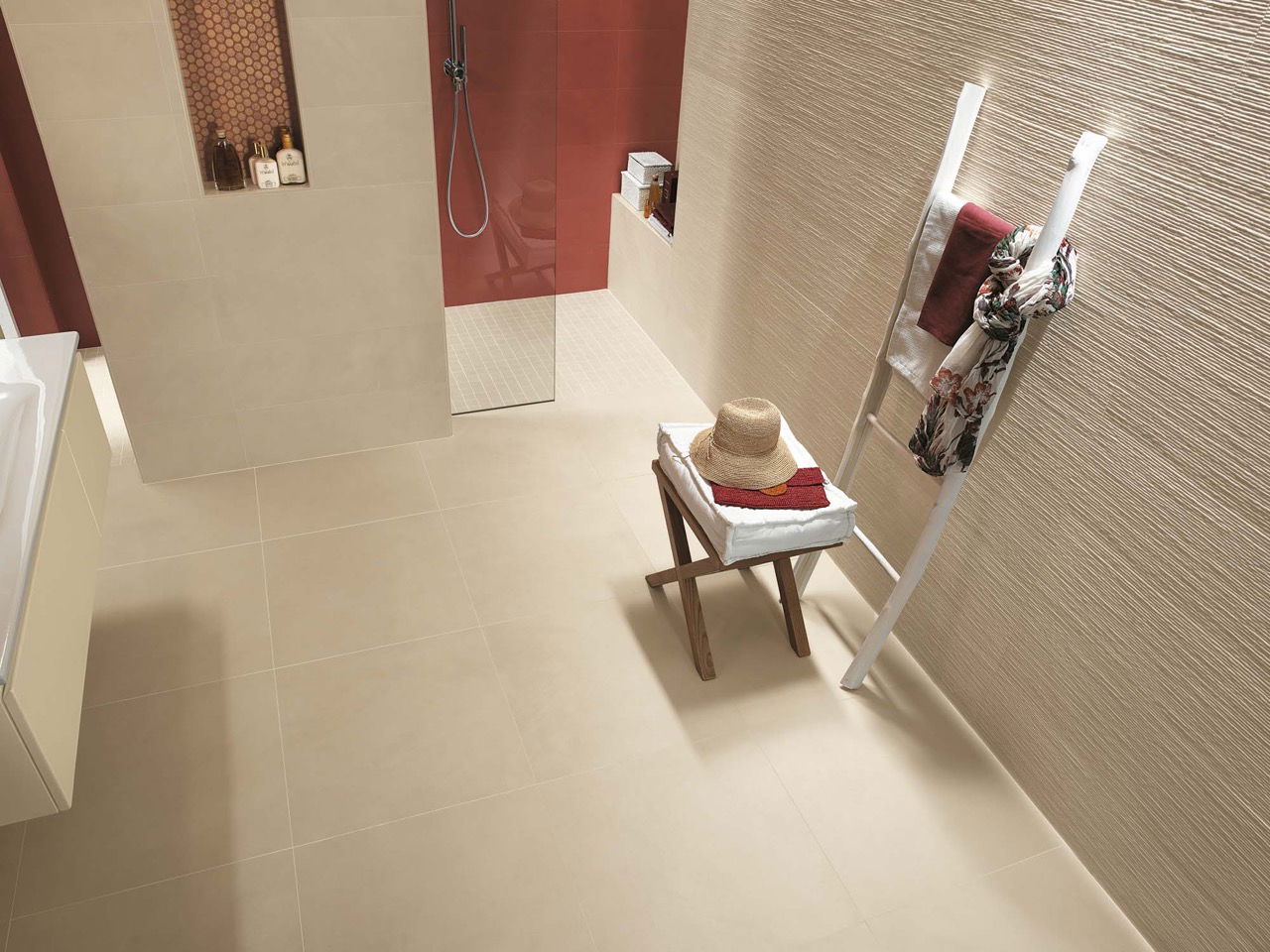 red colour tile