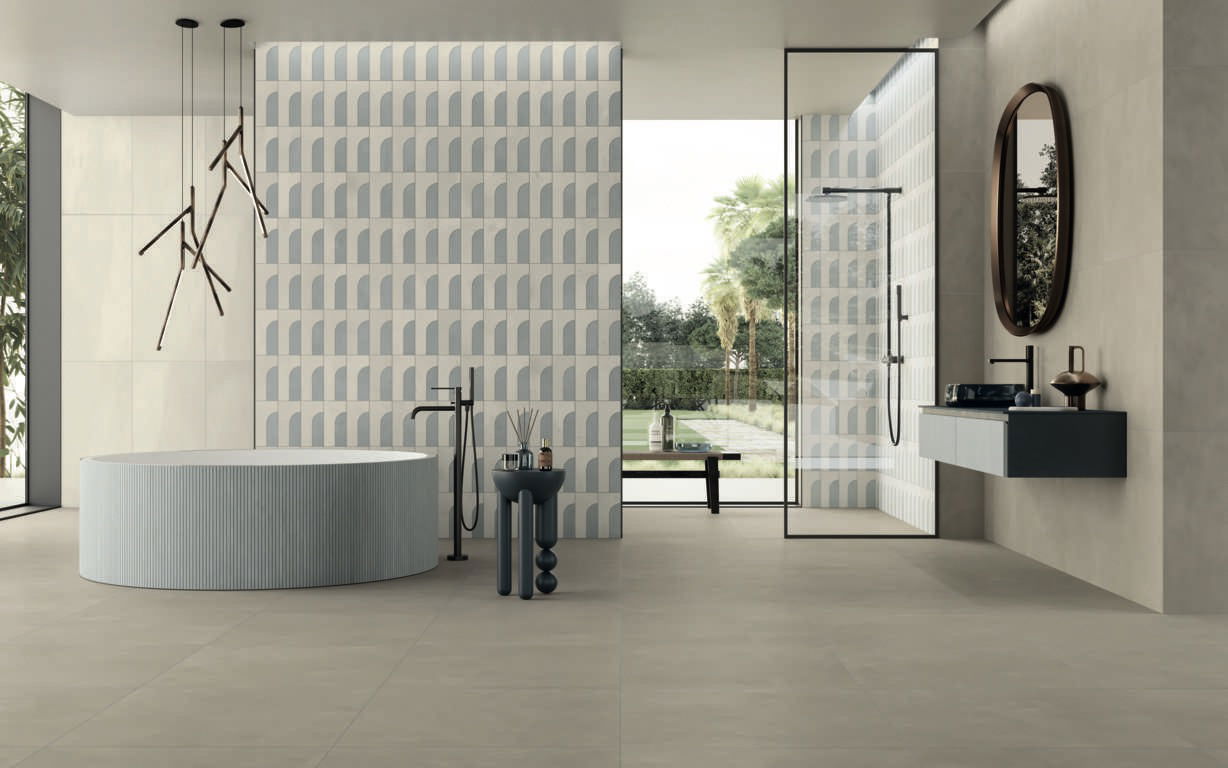 join ginger porcelain bathroom tile