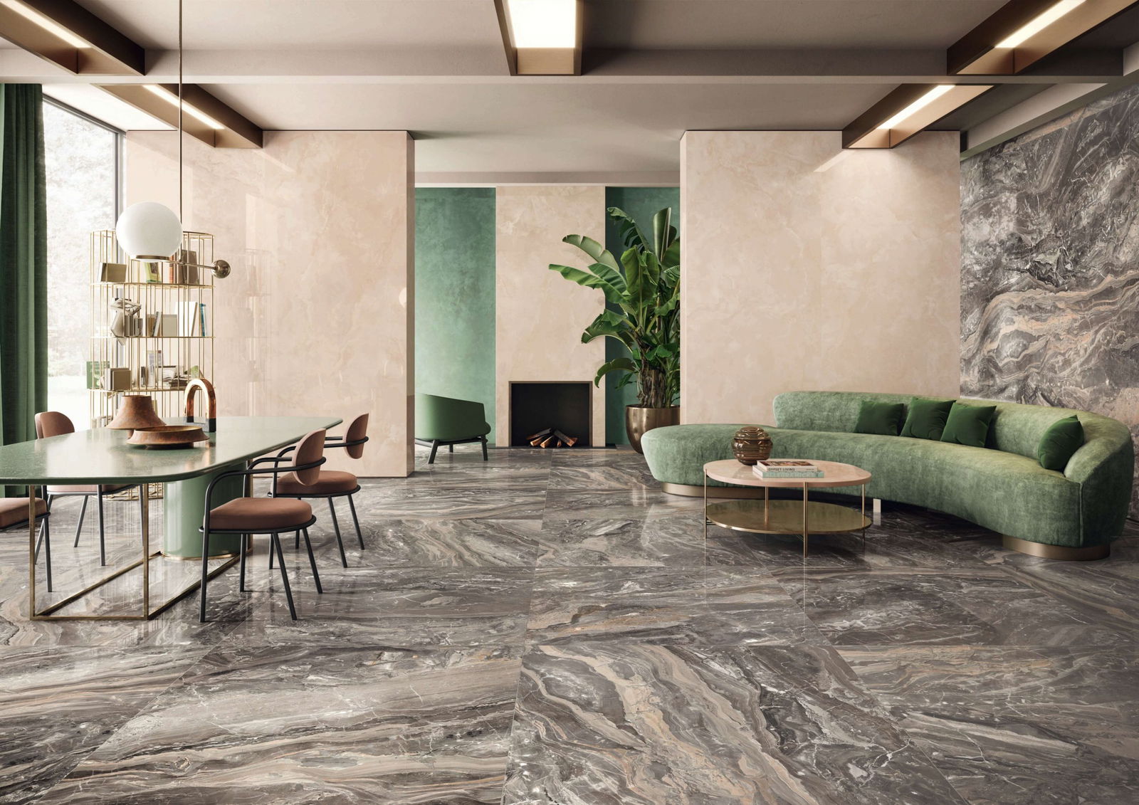 anima futura marble living room