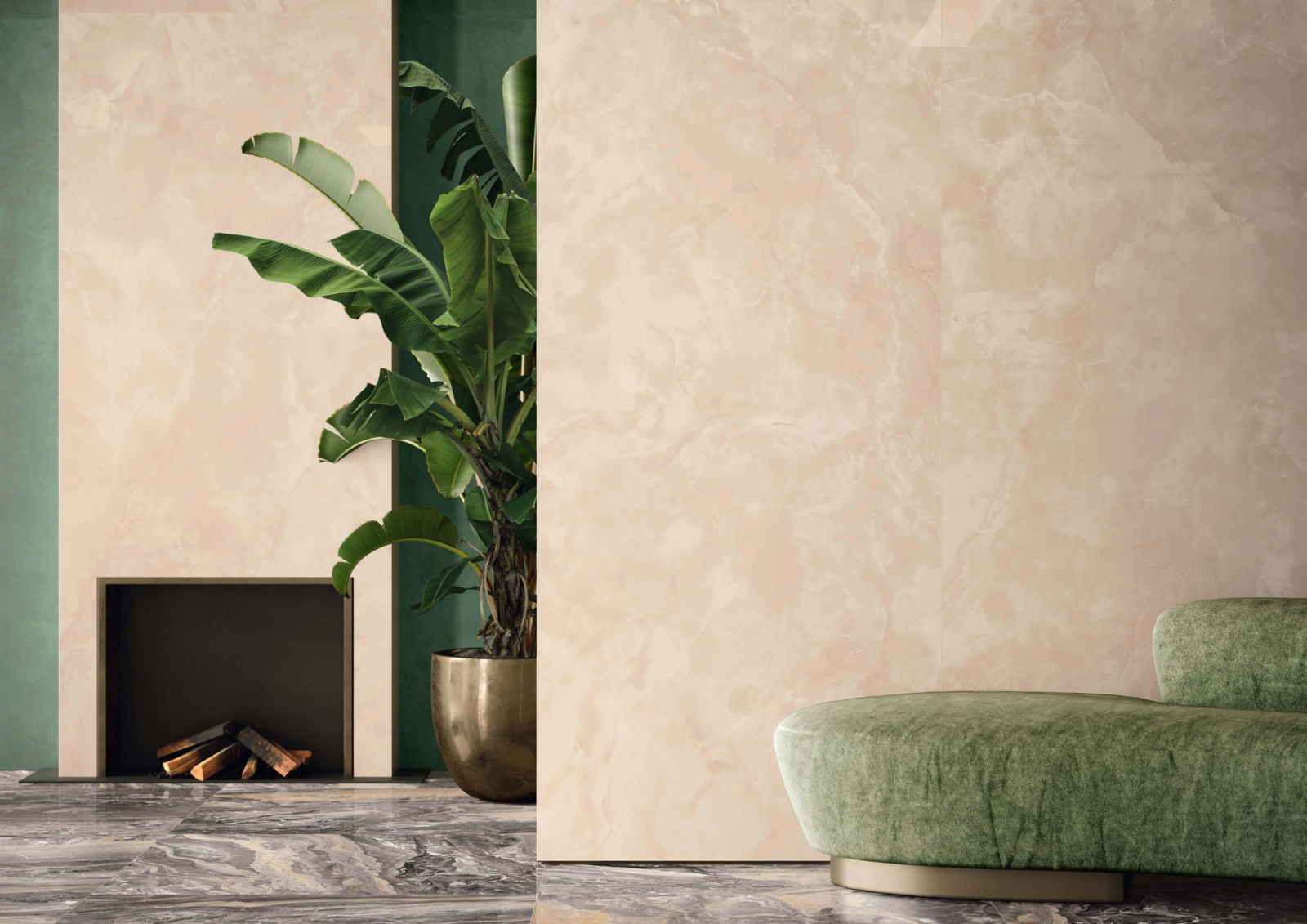 anima futura marble living room