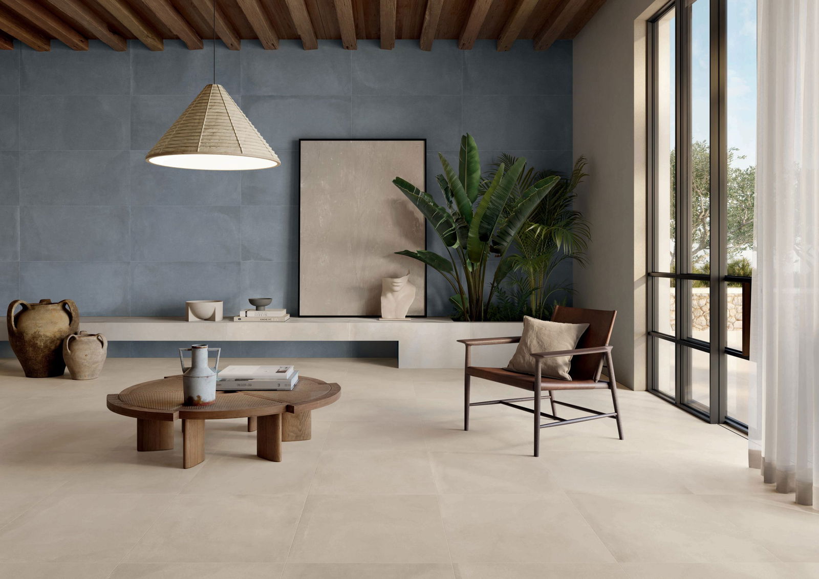 concrete living tiles