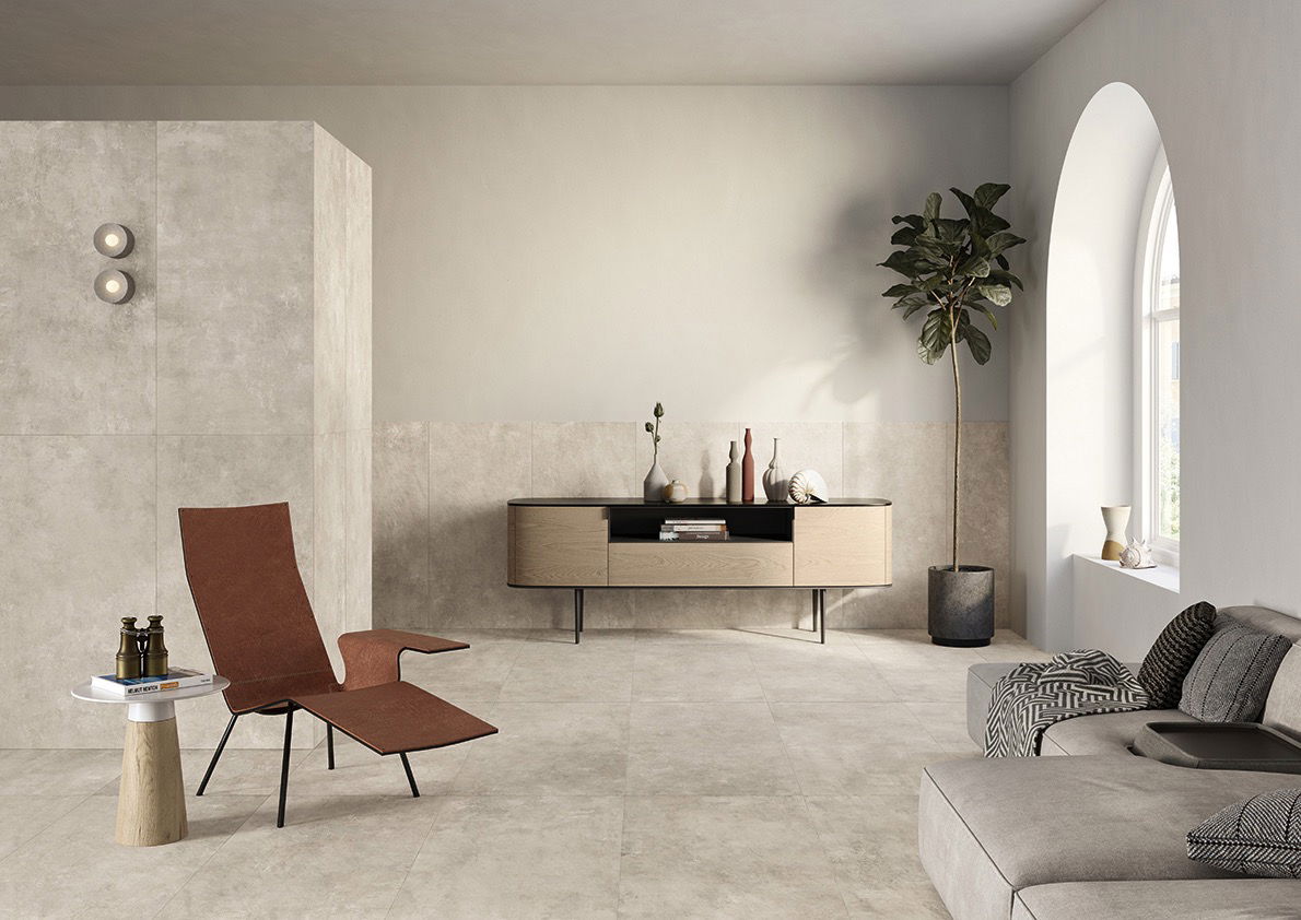 find ash porcelain floor tile