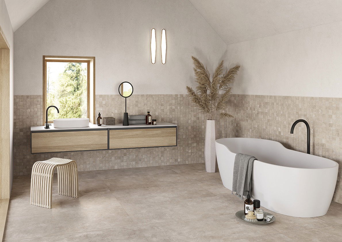 dove porcelain bathroom tile